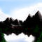 mountains-in-a-lake by shadow