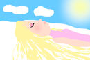 woman-sleeping-on-a-cl