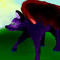 purple-winged-wolf by Likatrata