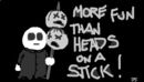head-on-a-stck