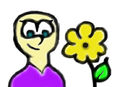 flower-plus-person