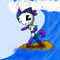 shaggy-surfing-on-a-pi by shaggytherandomcat