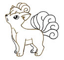 vulpixfreelineartbykaj