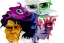caras-feas-de-colores