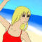 beach by Pyeria
