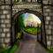 castle-wall by mudpuddle