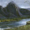 mountain-scene by viridian
