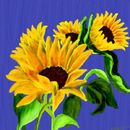 painted-sunflowers