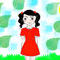 girl-in-garden by ronaona